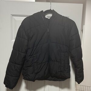 Swiss Tech Kids Black Puffer Jacket